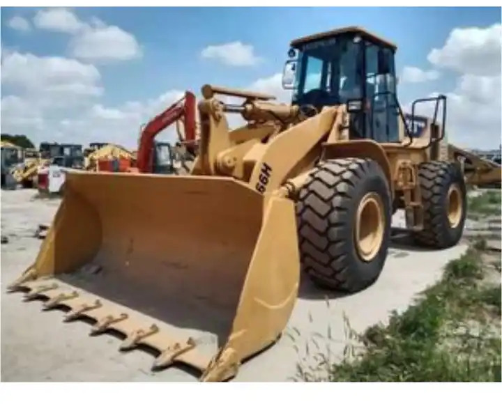 Used Construction Caterpillar 966h Wheeled Loader Cat966h Cat966 Wheel Loader in Shanghai - Pá carregadora de rodas: foto 1 Used Construction Caterpillar 966h Wheeled Loader Cat966h Cat966 Wheel Loader in Shanghai - Pá carregadora de rodas: foto 1