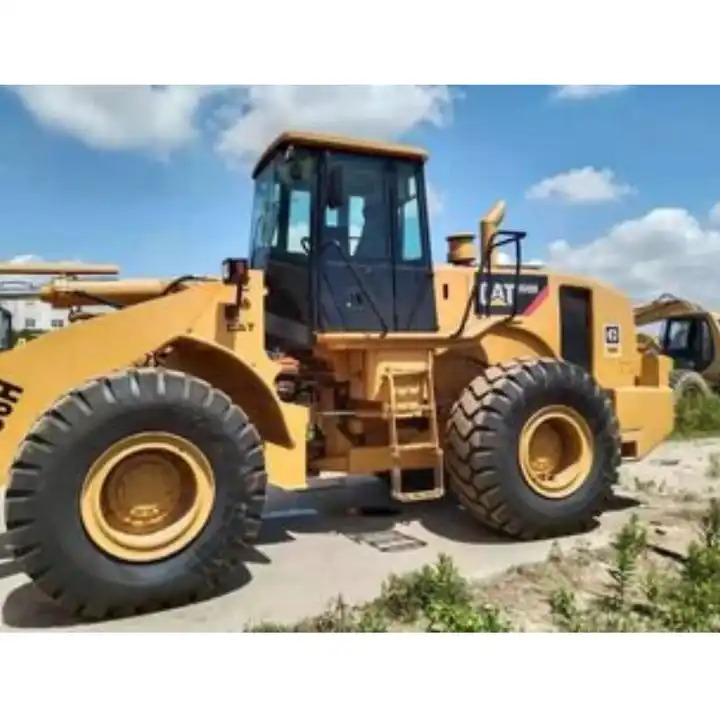 Used Construction Caterpillar 966h Wheeled Loader Cat966h Cat966 Wheel Loader in Shanghai - Pá carregadora de rodas: foto 3 Used Construction Caterpillar 966h Wheeled Loader Cat966h Cat966 Wheel Loader in Shanghai - Pá carregadora de rodas: foto 3