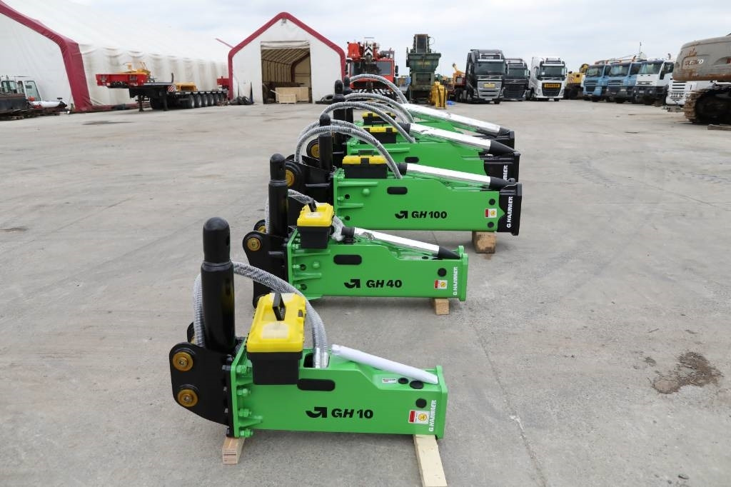 G Hammer GH 10 - Power, Not Noise! - Martelo hidráulico para Máquina de construção: foto 3 G Hammer GH 10 - Power, Not Noise! - Martelo hidráulico para Máquina de construção: foto 3