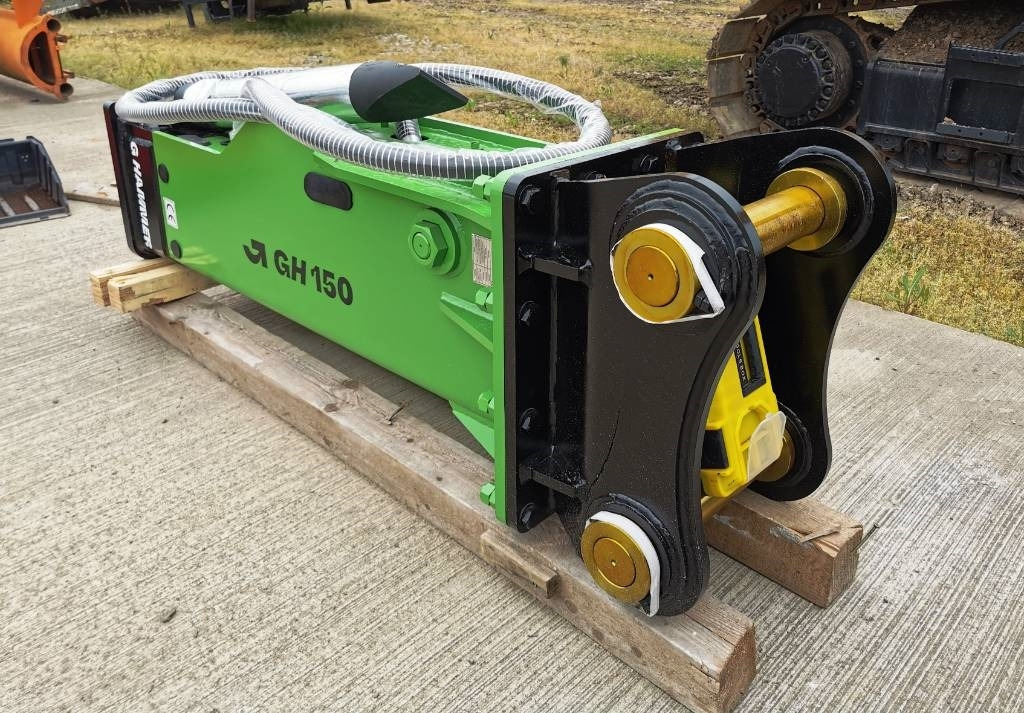 G Hammer GH 150. Power, Not Noise ! NEW 2025 Model - Martelo hidráulico para Máquina de construção: foto 2 G Hammer GH 150. Power, Not Noise ! NEW 2025 Model - Martelo hidráulico para Máquina de construção: foto 2