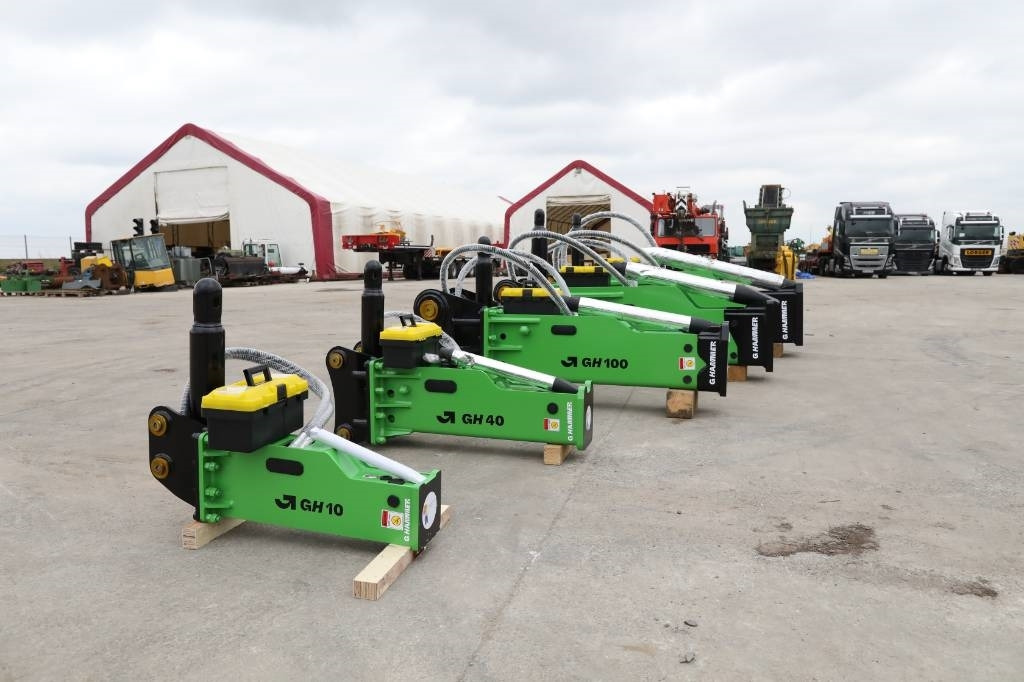 G Hammer GH 40 - Power, Not Noise! New Model 2025 - Martelo hidráulico para Máquina de construção: foto 1 G Hammer GH 40 - Power, Not Noise! New Model 2025 - Martelo hidráulico para Máquina de construção: foto 1