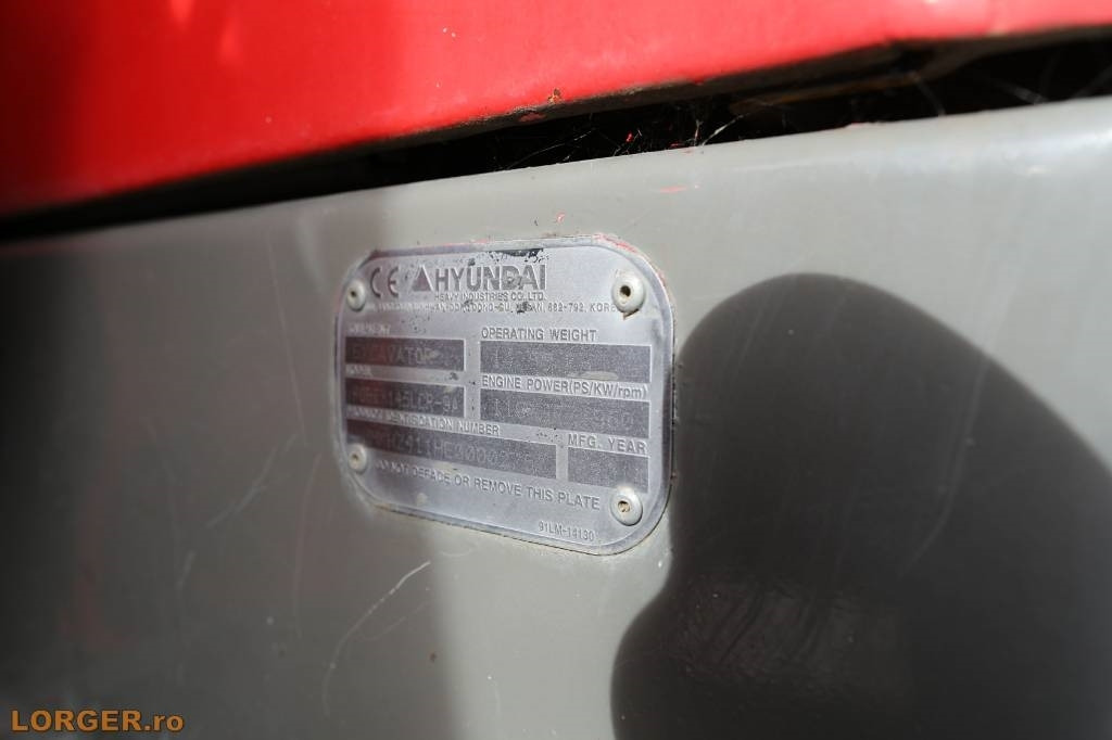 Escavadora de rastos Hyundai Robex 145 LCR: foto 18