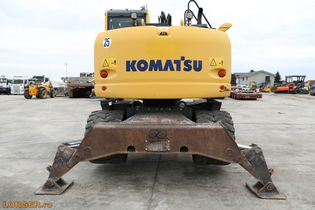 Komatsu PW 148-10 - Escavadeira de rodas: foto 5 Komatsu PW 148-10 - Escavadeira de rodas: foto 5