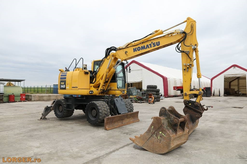 Komatsu PW 148-10 - Escavadeira de rodas: foto 2 Komatsu PW 148-10 - Escavadeira de rodas: foto 2
