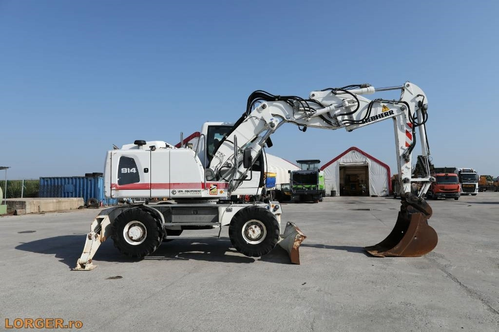 Liebherr A 914 - Escavadeira de rodas: foto 5 Liebherr A 914 - Escavadeira de rodas: foto 5