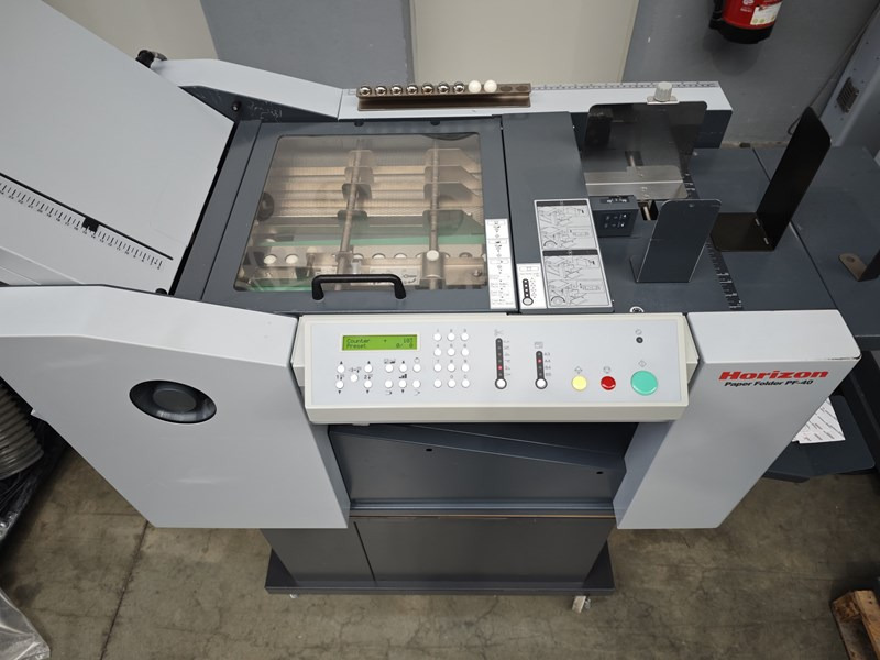 Horizon PF-40 | 2014 - Máquina de dobrar papel: foto 2 Horizon PF-40 | 2014 - Máquina de dobrar papel: foto 2
