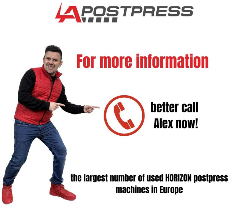 Horizon PJ-77 R - Máquina de impressão: foto 2 Horizon PJ-77 R - Máquina de impressão: foto 2