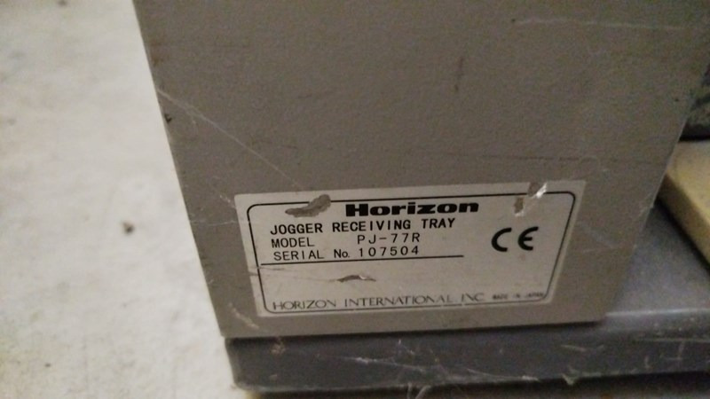 Horizon PJ-77R - Máquina de impressão: foto 1 Horizon PJ-77R - Máquina de impressão: foto 1