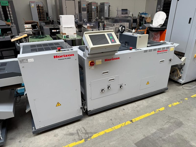 Horizon SPF-200A FC-200A VAC-100a VAC-100c | 2008 - Máquina de impressão: foto 2 Horizon SPF-200A FC-200A VAC-100a VAC-100c | 2008 - Máquina de impressão: foto 2