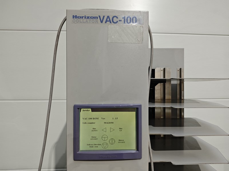 Horizon VAC-100a SPF-20 FC-20 - Máquina de impressão: foto 1 Horizon VAC-100a SPF-20 FC-20 - Máquina de impressão: foto 1