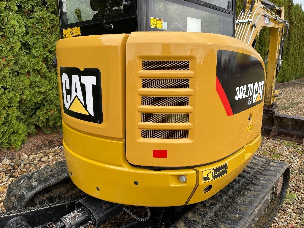 Mini escavadeira CAT 302.7D CR: foto 12