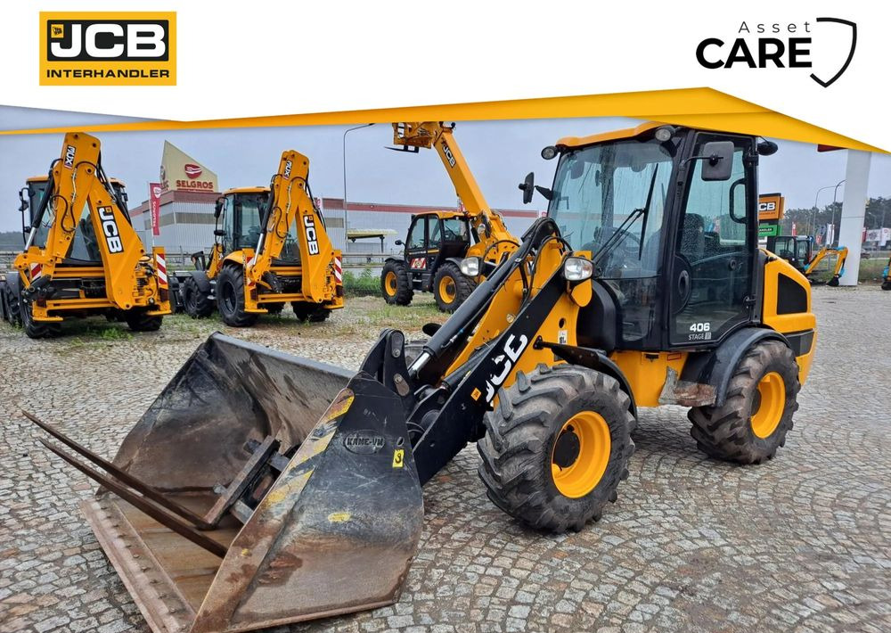 JCB 406 - Pá carregadora de rodas: foto 1 JCB 406 - Pá carregadora de rodas: foto 1