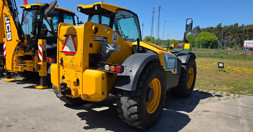 JCB 560-80 Agri Plus - Empilhador telescópico: foto 5 JCB 560-80 Agri Plus - Empilhador telescópico: foto 5