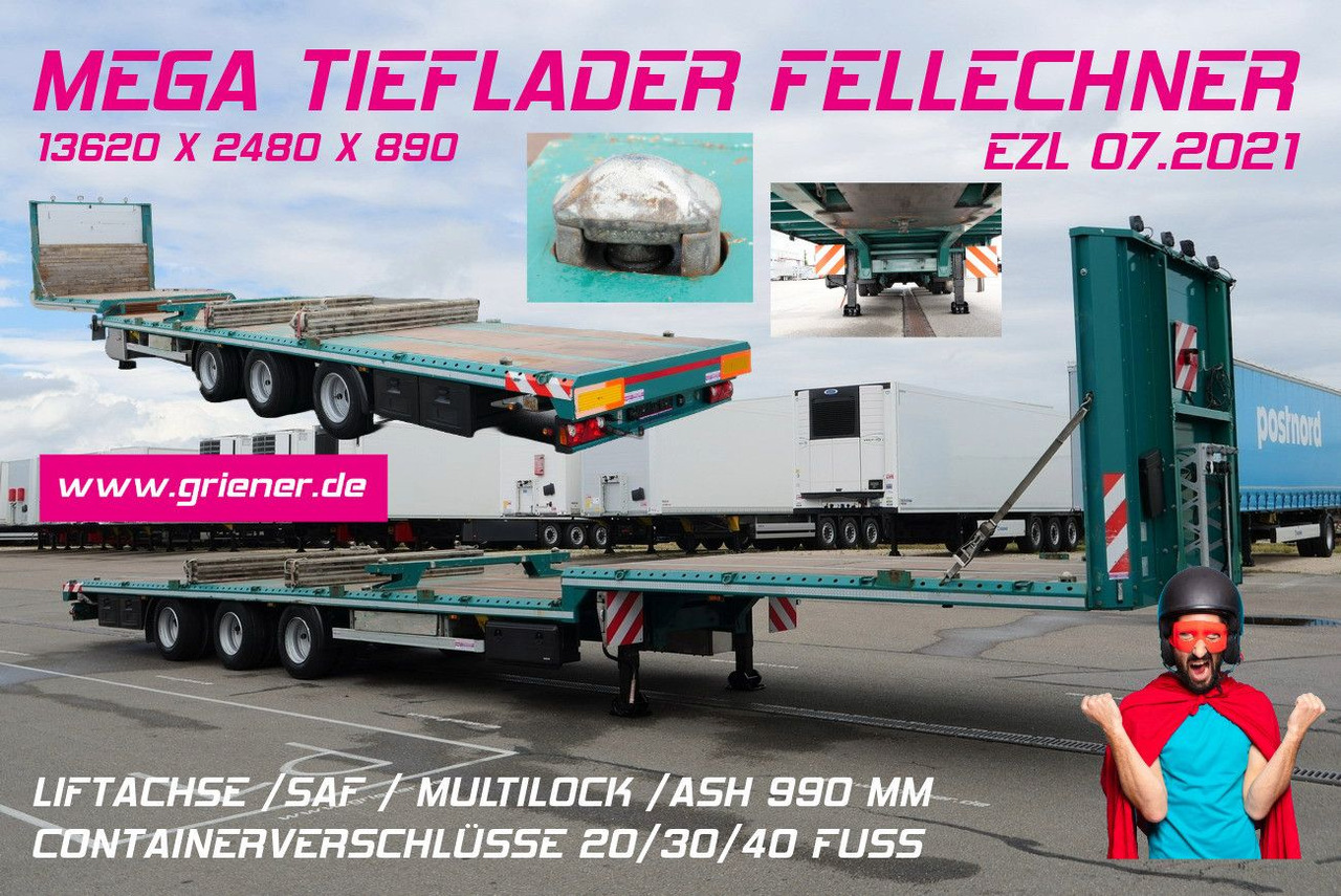 SP32 -G39 MEGA/JUMBO/LIFT/ CONTAINER /FELLECHNER - Semi-reboque plataforma/ Caixa aberta: foto 1 SP32 -G39 MEGA/JUMBO/LIFT/ CONTAINER /FELLECHNER - Semi-reboque plataforma/ Caixa aberta: foto 1