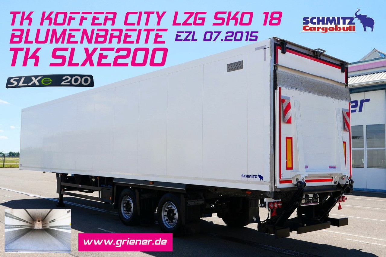 Schmitz Cargobull SKO 18/ TRIDEC LZG/ LBW 2000 kg SLXe 200 CITY - Semi-reboque furgão: foto 1 Schmitz Cargobull SKO 18/ TRIDEC LZG/ LBW 2000 kg SLXe 200 CITY - Semi-reboque furgão: foto 1