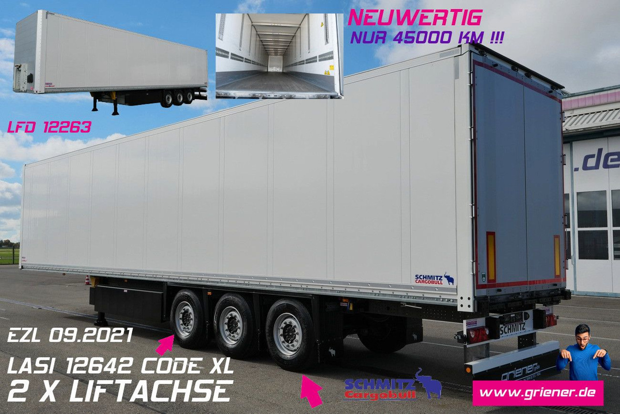 Schmitz Cargobull SKO 24/DOPPELSTOCK / 2,70/ 2 x LIFT nur 45000 km - Semi-reboque furgão: foto 1 Schmitz Cargobull SKO 24/DOPPELSTOCK / 2,70/ 2 x LIFT nur 45000 km - Semi-reboque furgão: foto 1