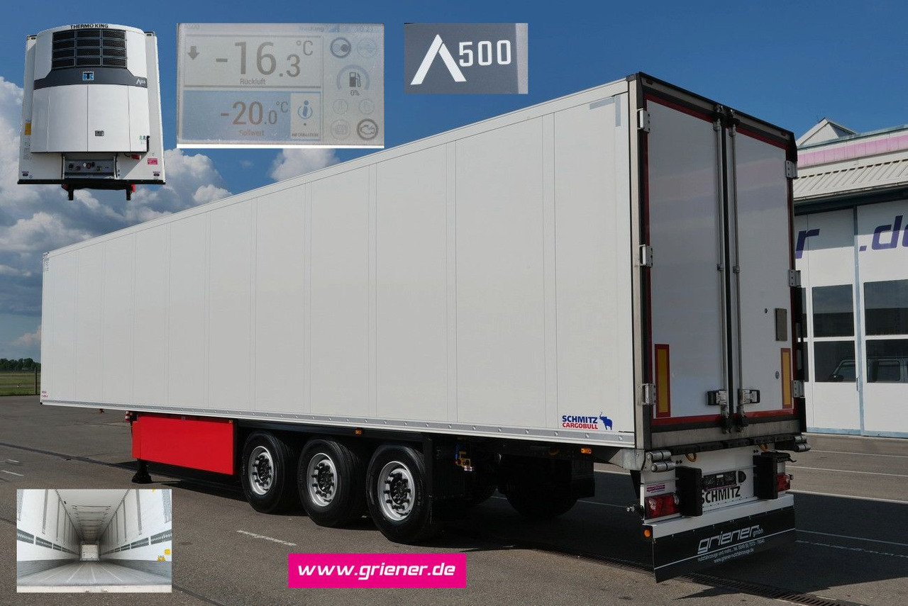 Schmitz Cargobull SKO 24/DOPPELSTOCK BLUMEN TK A500 DRP 5 x vorh. - Semi-reboque frigorífico: foto 1 Schmitz Cargobull SKO 24/DOPPELSTOCK BLUMEN TK A500 DRP 5 x vorh. - Semi-reboque frigorífico: foto 1