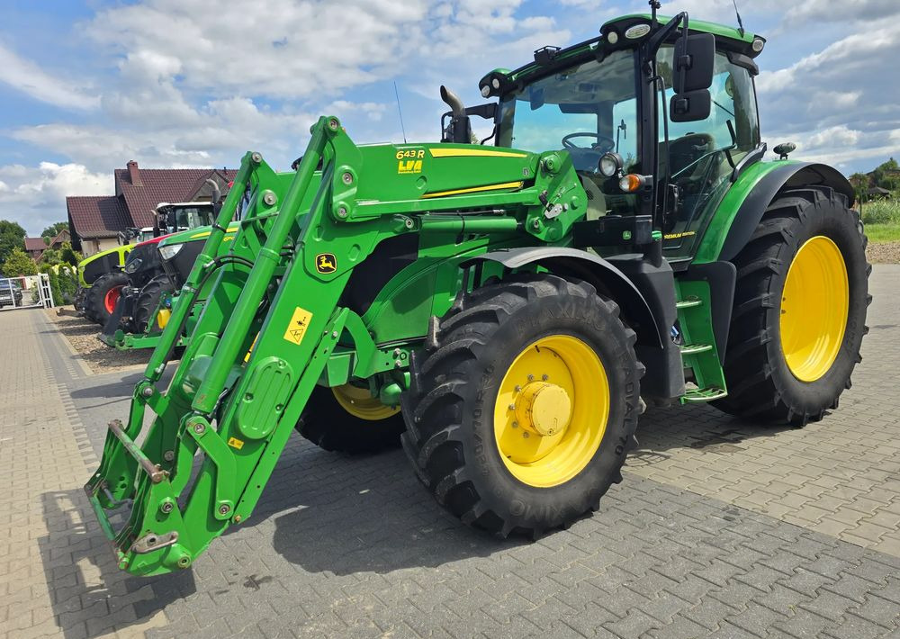 John Deere 6145 R z turem - Trator: foto 2 John Deere 6145 R z turem - Trator: foto 2