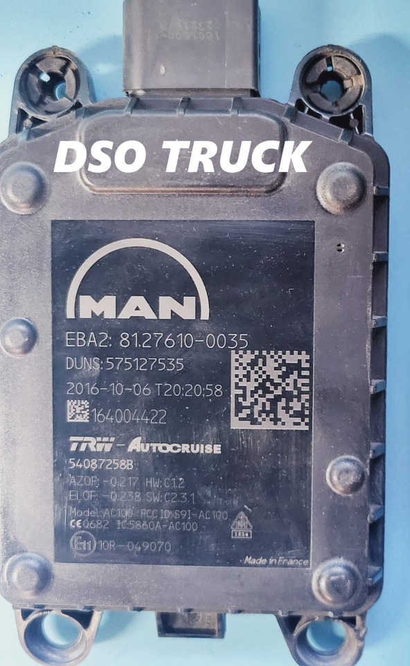 Radar sensor czujnik odległości DISTRONIC 81276100034 MAN - Peça de reposição: foto 1 Radar sensor czujnik odległości DISTRONIC 81276100034 MAN - Peça de reposição: foto 1