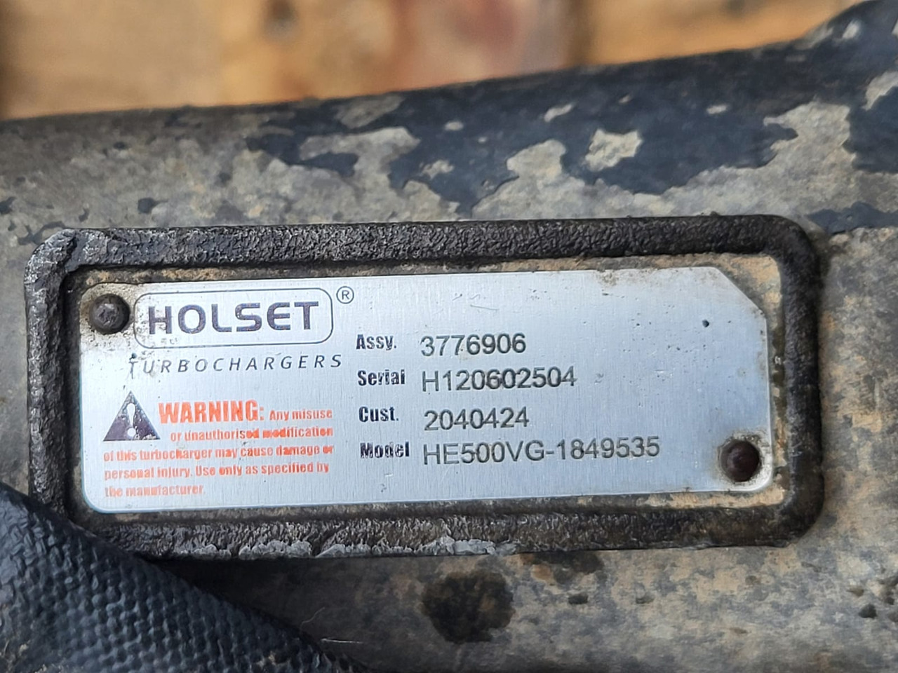 TURBOSPREZARKA SCANIA TURBINA HOLSET VTG - Peça de reposição: foto 4 TURBOSPREZARKA SCANIA TURBINA HOLSET VTG - Peça de reposição: foto 4