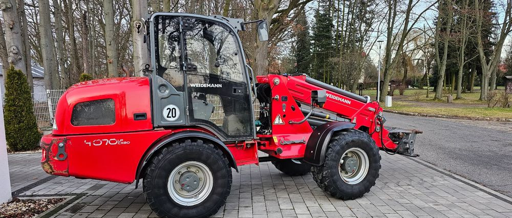 Weidemann 4070 CX80LP T Weidemann 4070 - Pá carregadora telescópica: foto 1 Weidemann 4070 CX80LP T Weidemann 4070 - Pá carregadora telescópica: foto 1