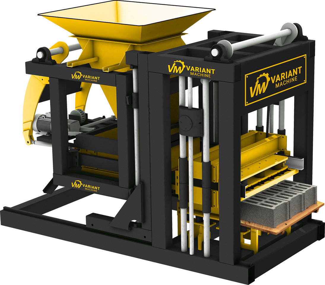Máquina de fazer bloco Block Macking Machine | 3.000 Concrete Block - 255 m² Paving Block | 30.000 USD: foto 6