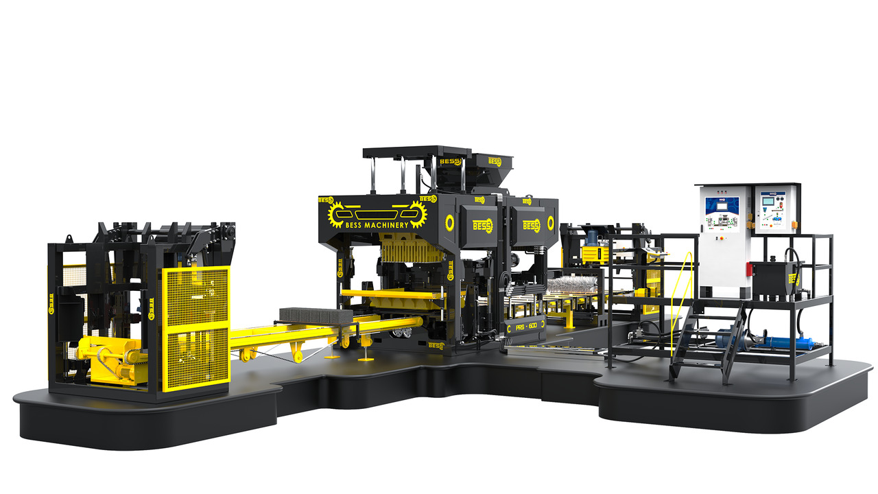 Fully Automatic Hollow Block Machine | PRS-600 - Máquina de fazer bloco: foto 3 Fully Automatic Hollow Block Machine | PRS-600 - Máquina de fazer bloco: foto 3