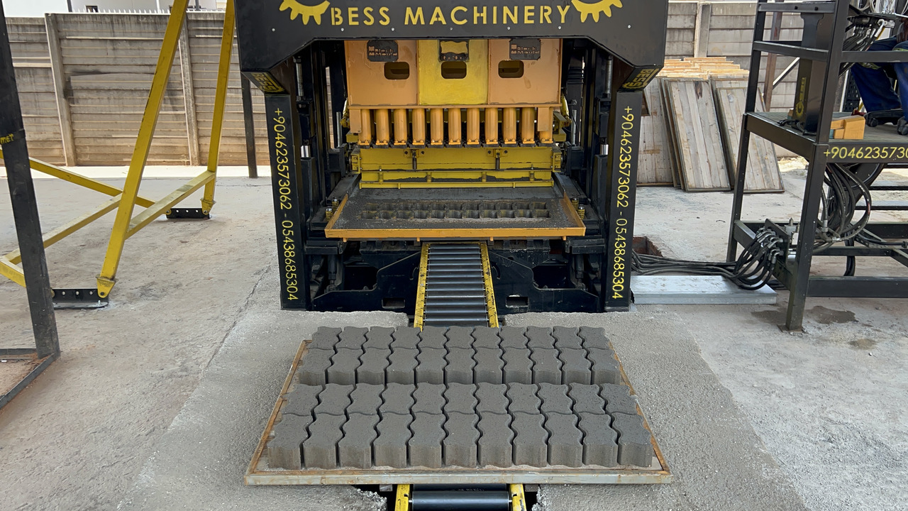 PRS-600 Semi-Automatic Concrete Block Machine - Máquina de fazer bloco: foto 2 PRS-600 Semi-Automatic Concrete Block Machine - Máquina de fazer bloco: foto 2