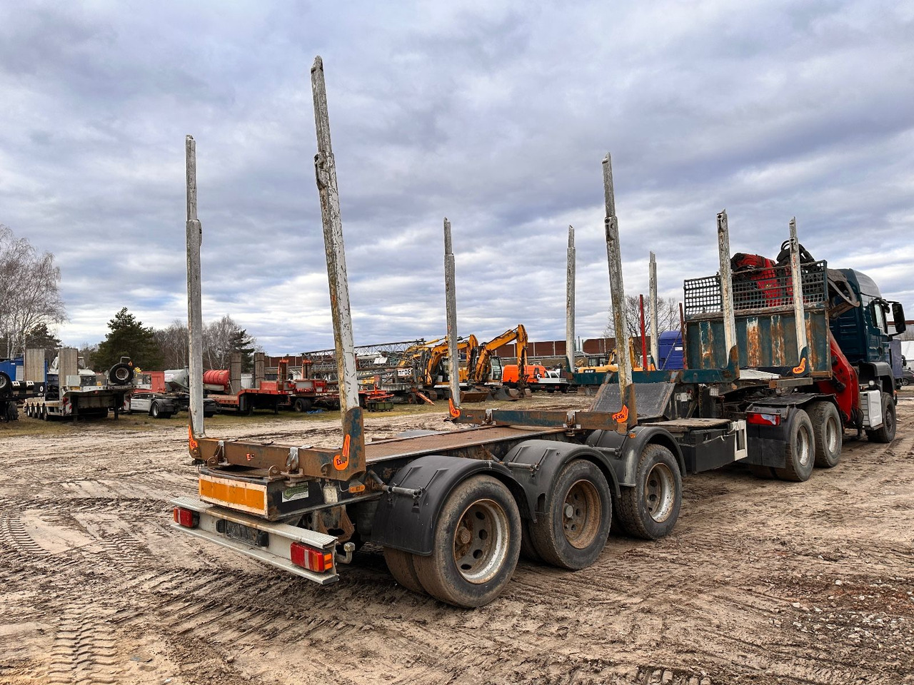 Holztransporter Achleitner 3STR36 - Semi-reboque transporte de madeira: foto 5 Holztransporter Achleitner 3STR36 - Semi-reboque transporte de madeira: foto 5