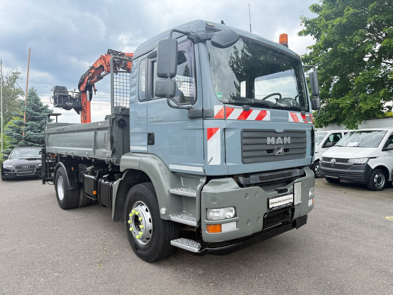 MAN TGA 18.350 Kran Terex - Camião basculante, Camião grua: foto 1 MAN TGA 18.350 Kran Terex - Camião basculante, Camião grua: foto 1