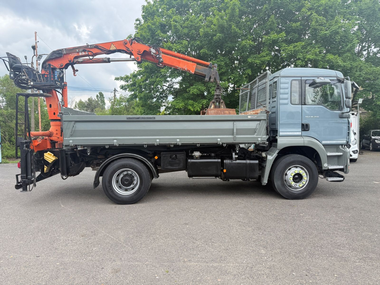 MAN TGA 18.350 Kran Terex - Camião basculante, Camião grua: foto 5 MAN TGA 18.350 Kran Terex - Camião basculante, Camião grua: foto 5