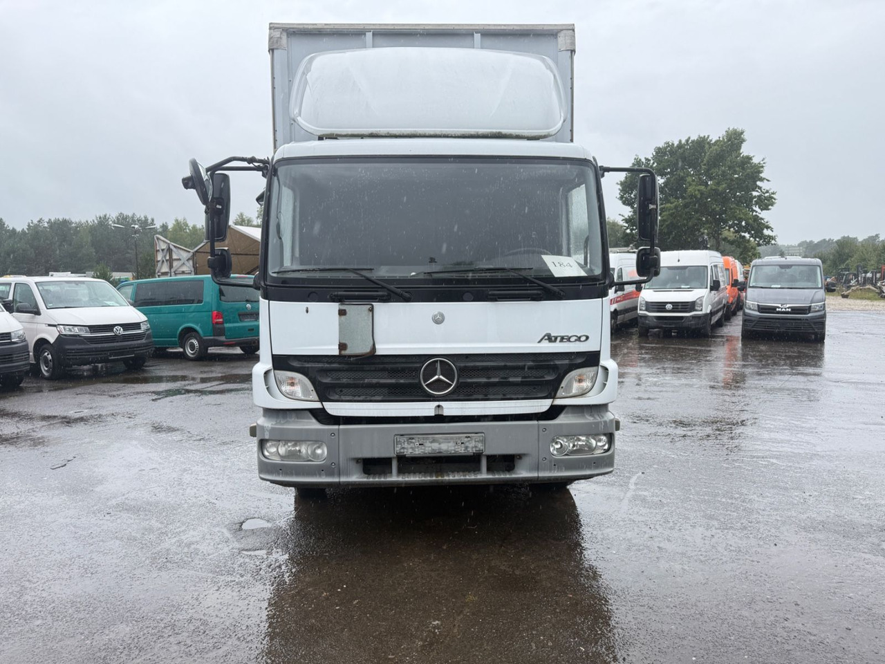 Mercedes-Benz Atego 1222 LbW Klima - Camião de lona: foto 1 Mercedes-Benz Atego 1222 LbW Klima - Camião de lona: foto 1
