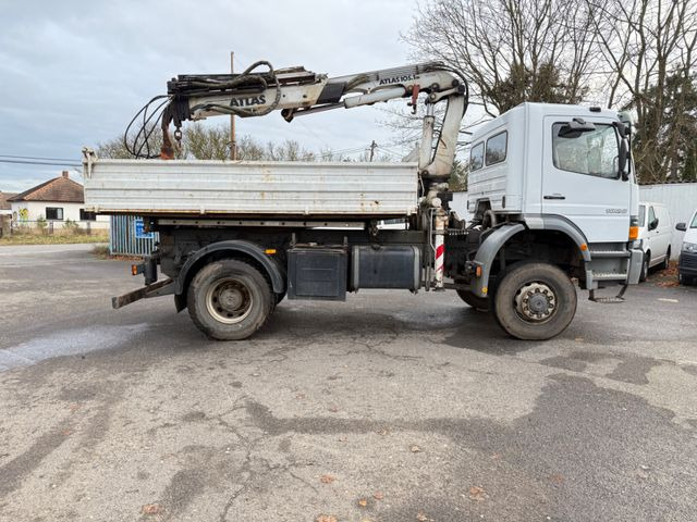 Mercedes-Benz Atego 1828 4x4 Kipper-Kran Atlas - Camião basculante, Camião grua: foto 5 Mercedes-Benz Atego 1828 4x4 Kipper-Kran Atlas - Camião basculante, Camião grua: foto 5