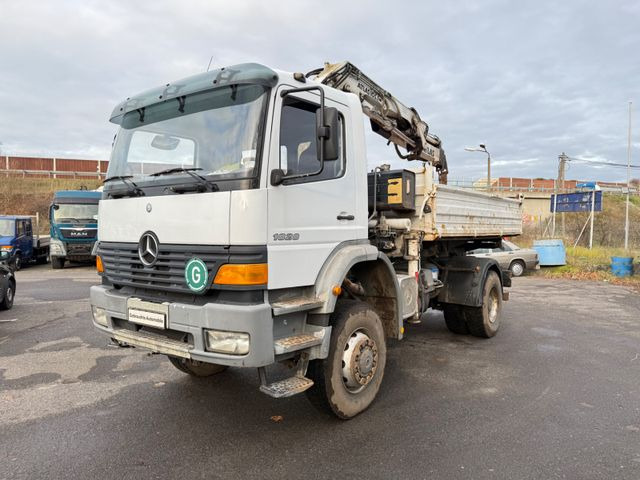 Mercedes-Benz Atego 1828 4x4 Kipper-Kran Atlas - Camião basculante, Camião grua: foto 4 Mercedes-Benz Atego 1828 4x4 Kipper-Kran Atlas - Camião basculante, Camião grua: foto 4