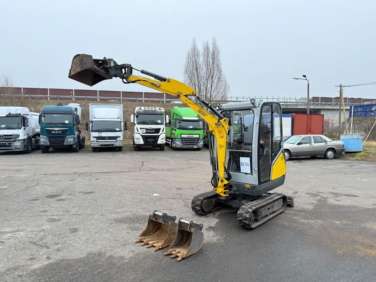 Neuson ET 18 2 Grabenlöffel 1 Grabenräumsc. Knikmatik - Mini escavadeira: foto 3 Neuson ET 18 2 Grabenlöffel 1 Grabenräumsc. Knikmatik - Mini escavadeira: foto 3