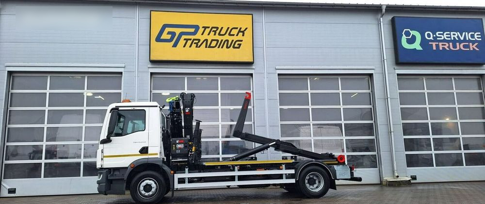 MAN TGM 15.250, hakowiec Janco/GP Lift + HDS Hiab - Caminhão de lixo: foto 1 MAN TGM 15.250, hakowiec Janco/GP Lift + HDS Hiab - Caminhão de lixo: foto 1