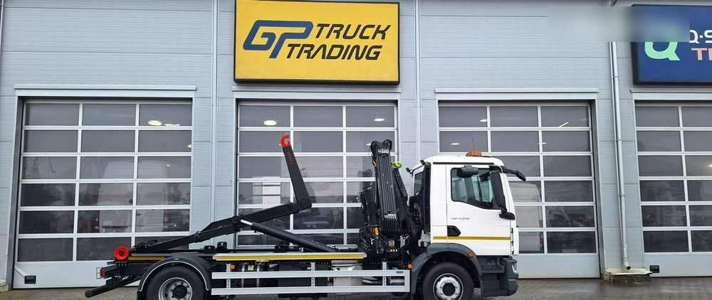 MAN TGM 15.250, hakowiec Janco/GP Lift + HDS Hiab - Caminhão de lixo: foto 2 MAN TGM 15.250, hakowiec Janco/GP Lift + HDS Hiab - Caminhão de lixo: foto 2