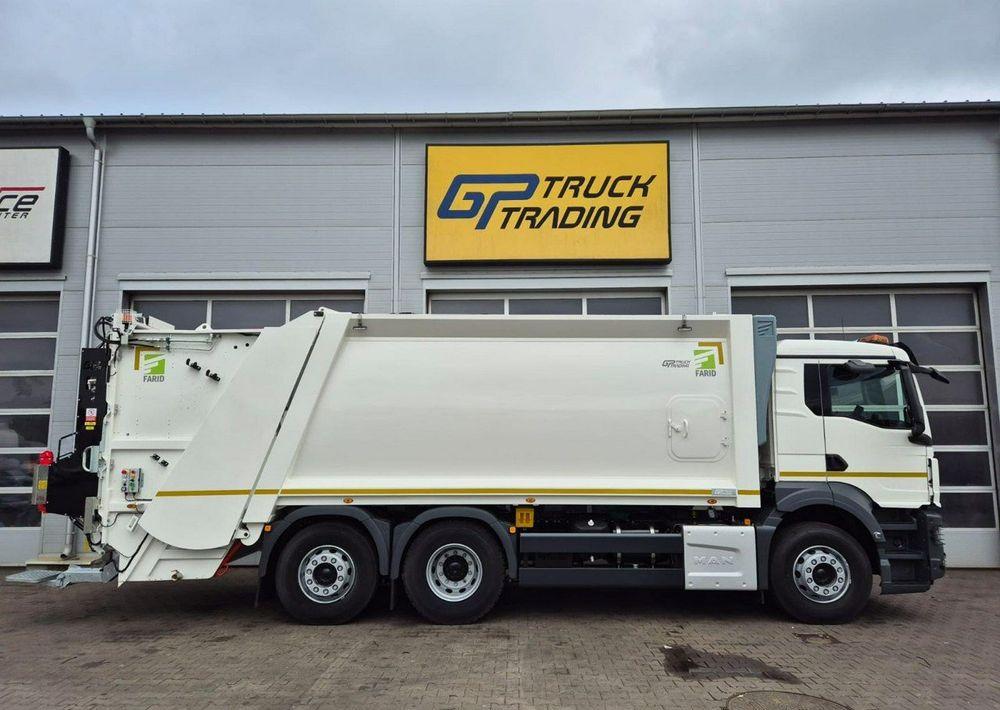 MAN TGS 26.330, zabudowa Farid, wrzutnik automatyczny - Caminhão de lixo: foto 4 MAN TGS 26.330, zabudowa Farid, wrzutnik automatyczny - Caminhão de lixo: foto 4