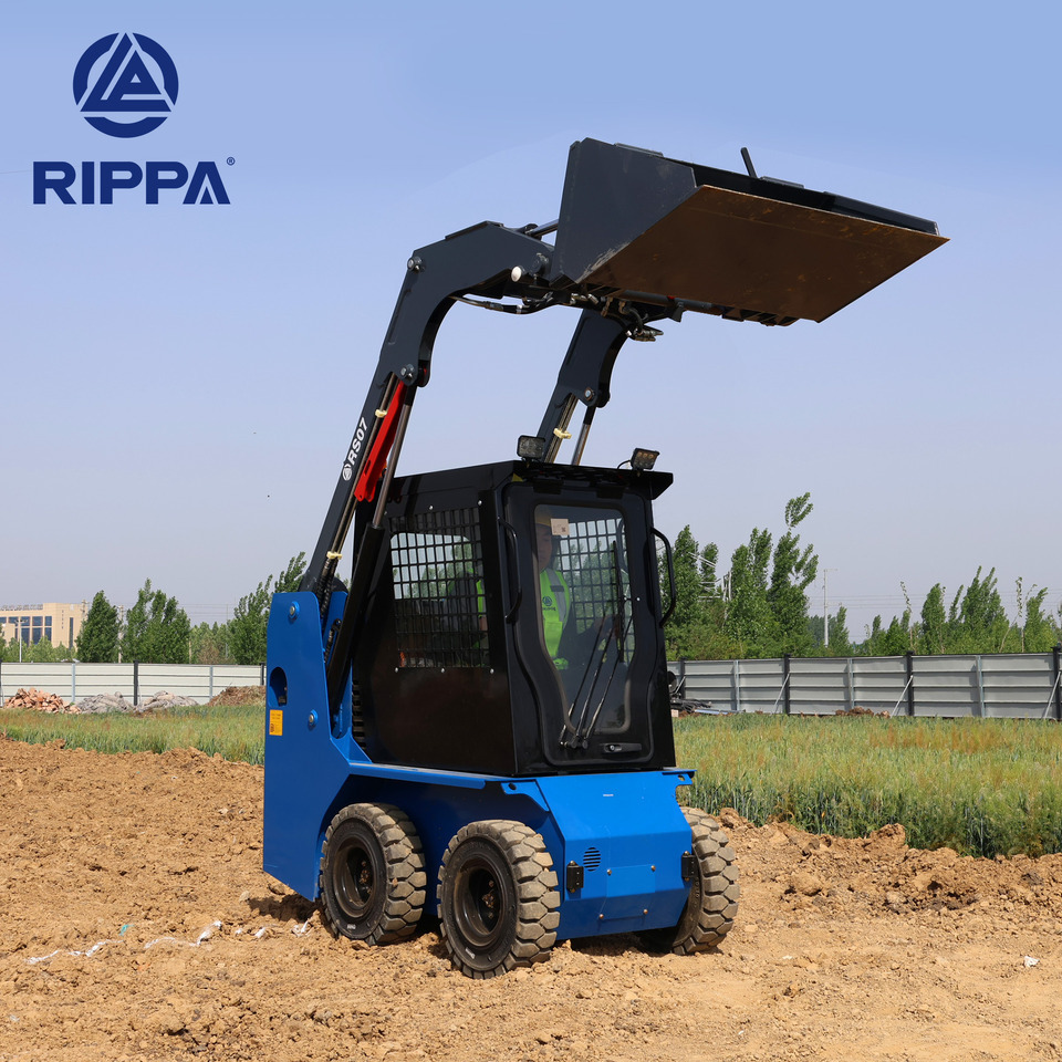 Rippa RS07 Compact Loader | 24.4hp Kubota Power | High Flow Dual Pump | Comfortable A/C Cabin - Mini pá carregadora: foto 3 Rippa RS07 Compact Loader | 24.4hp Kubota Power | High Flow Dual Pump | Comfortable A/C Cabin - Mini pá carregadora: foto 3
