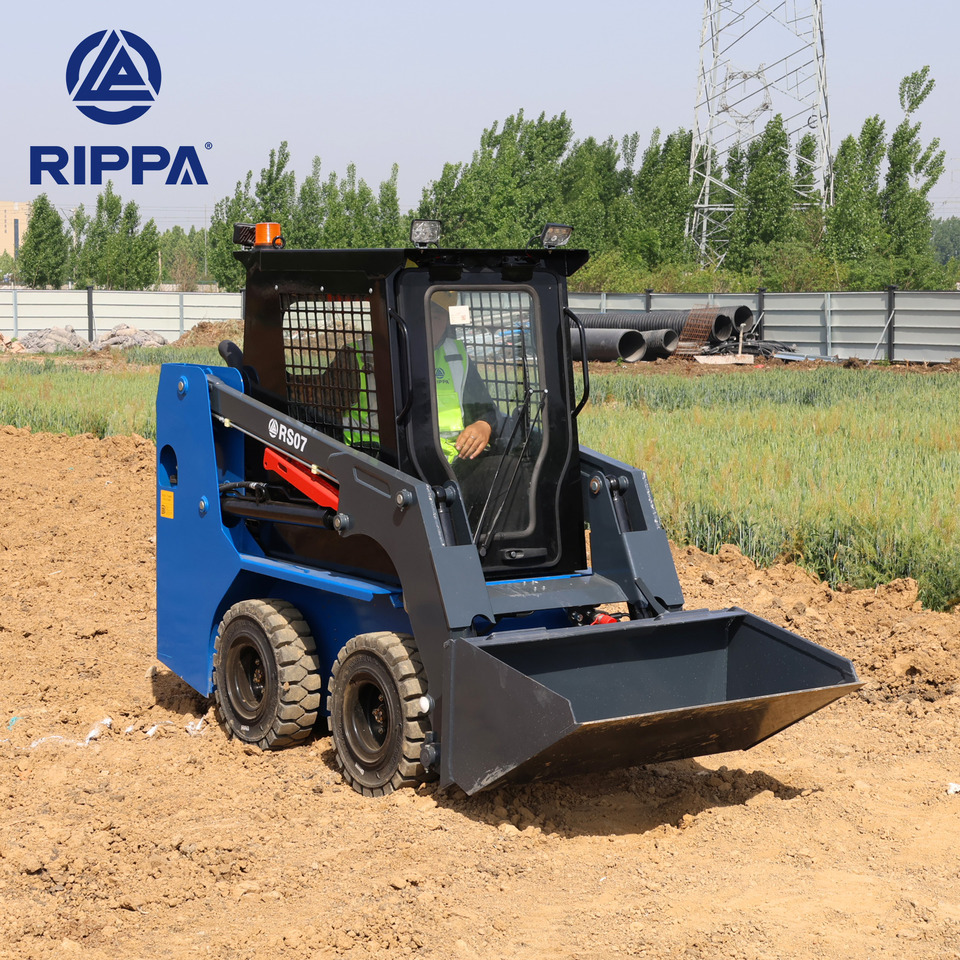 Rippa RS07 Compact Loader | 24.4hp Kubota Power | High Flow Dual Pump | Comfortable A/C Cabin - Mini pá carregadora: foto 1 Rippa RS07 Compact Loader | 24.4hp Kubota Power | High Flow Dual Pump | Comfortable A/C Cabin - Mini pá carregadora: foto 1