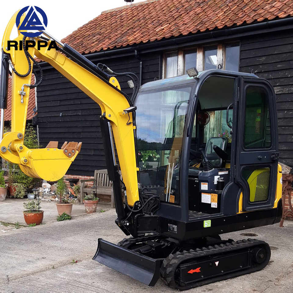 Mini escavadeira novo Shandong Rippa Machinery Group Co., Ltd. R330-Global stocking Rapid delivery-Kubota engine-Cab-Air Conditioner ; CE certification: foto 17