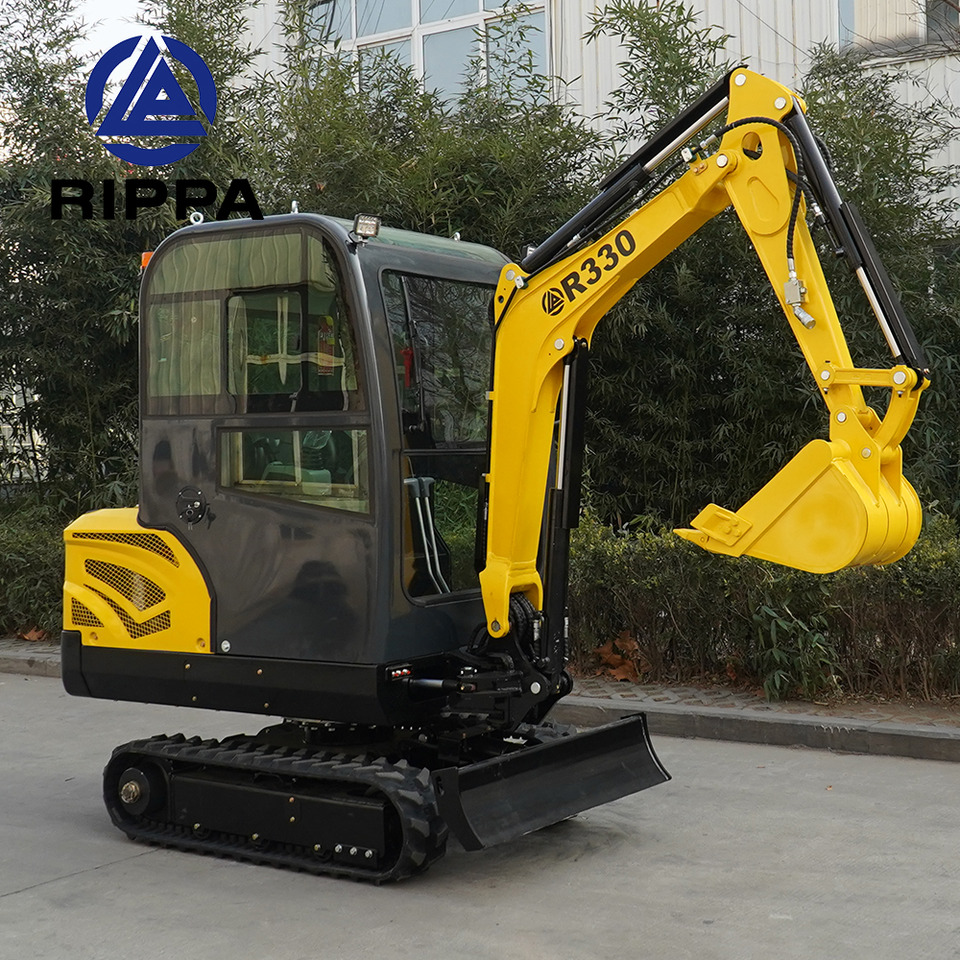 Mini escavadeira novo Shandong Rippa Machinery Group Co., Ltd. R330-Global stocking Rapid delivery-Kubota engine-Cab-Air Conditioner ; CE certification: foto 7