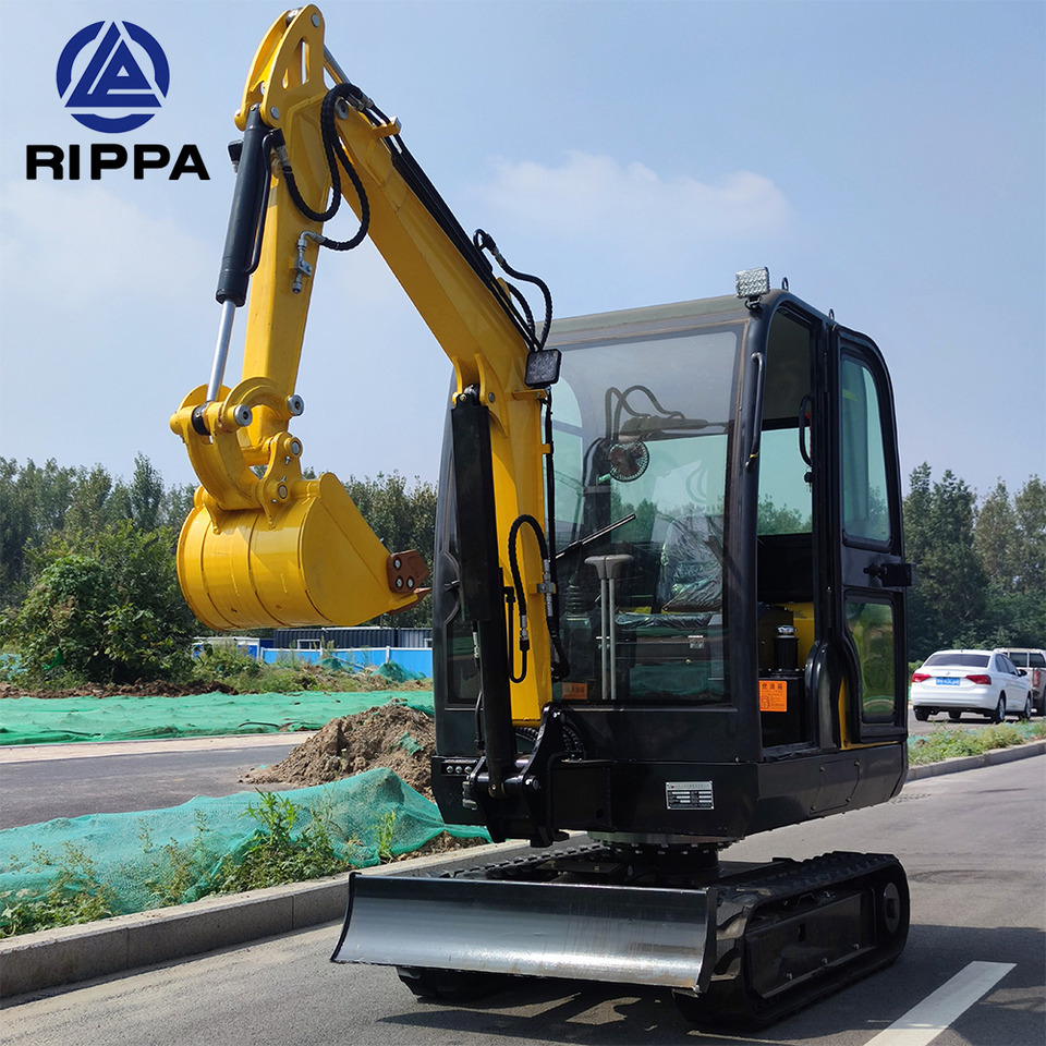 Mini escavadeira novo Shandong Rippa Machinery Group Co., Ltd. R330-Global stocking Rapid delivery-Kubota engine-Cab-Air Conditioner ; CE certification: foto 19