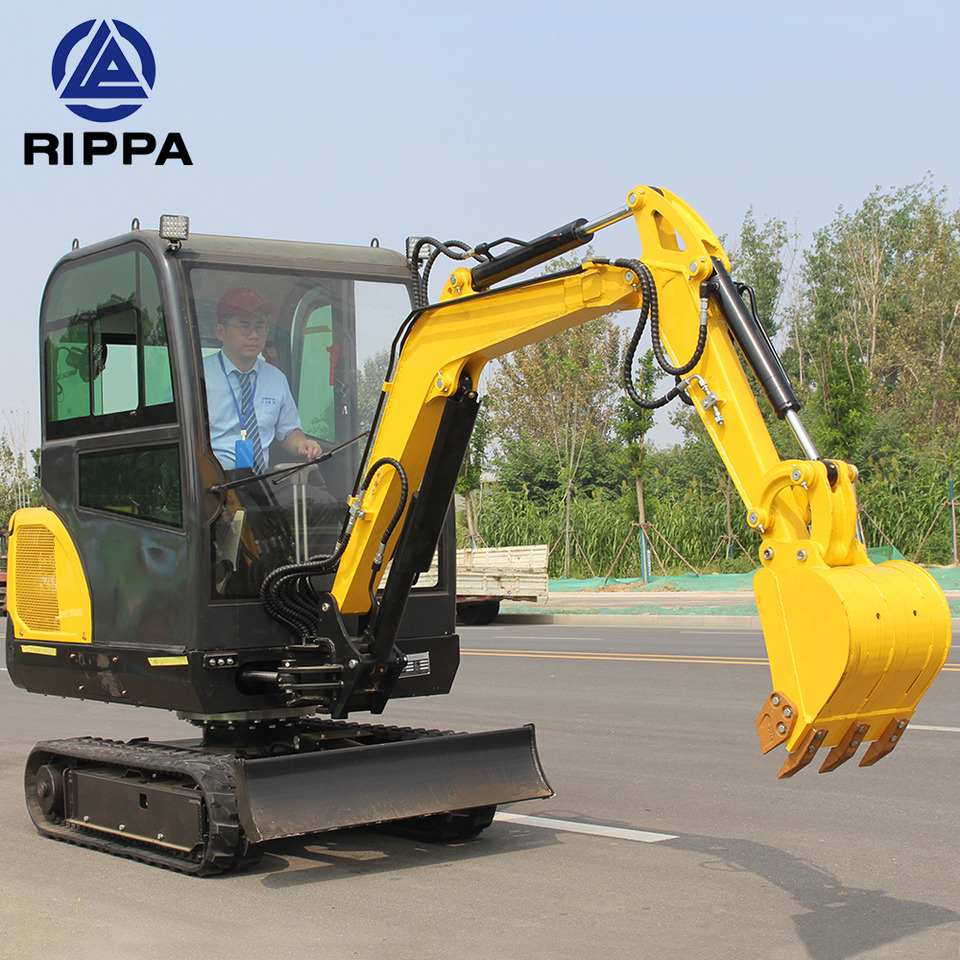 Mini escavadeira novo Shandong Rippa Machinery Group Co., Ltd. R330-Global stocking Rapid delivery-Kubota engine-Cab-Air Conditioner ; CE certification: foto 24