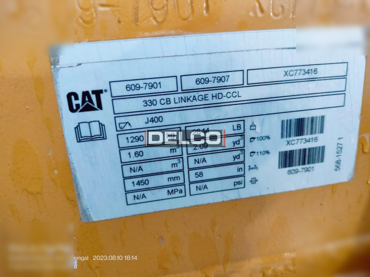 Escavadora de rastos novo CATERPILLAR 330GC: foto 6