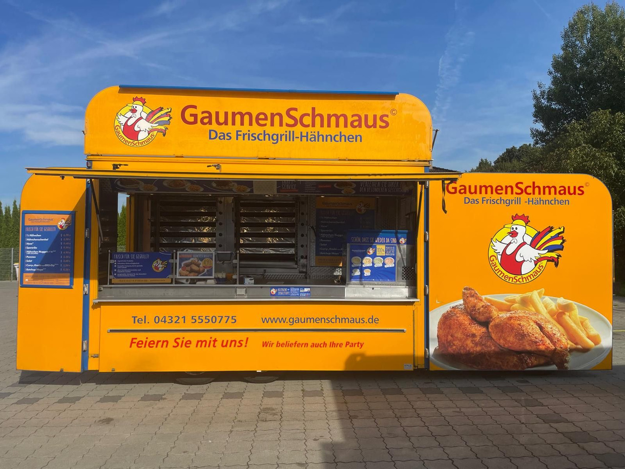 Fiat Hähnchengrill mobil Foodtruck - Food truck: foto 1 Fiat Hähnchengrill mobil Foodtruck - Food truck: foto 1