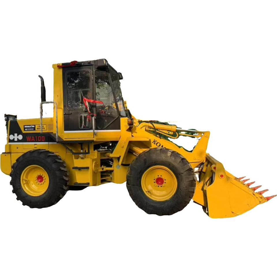 Komatsu WA100 - Pá carregadora de rodas: foto 1 Komatsu WA100 - Pá carregadora de rodas: foto 1