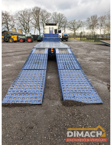 Broshuis Lowloader tieflader 3 assen leaf spring, laadklep - Semi-reboque baixa: foto 3 Broshuis Lowloader tieflader 3 assen leaf spring, laadklep - Semi-reboque baixa: foto 3