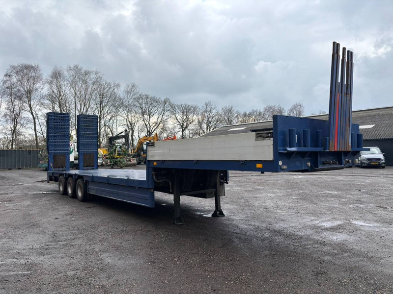 Broshuis Lowloader tieflader 3 assen leaf spring, laadklep - Semi-reboque baixa: foto 4 Broshuis Lowloader tieflader 3 assen leaf spring, laadklep - Semi-reboque baixa: foto 4