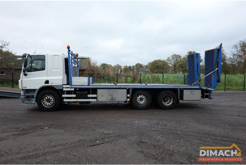 DAF FAG CF 75 Oprijwagen met hydraulische kleppen 6x2*4 - airco - 16.150 KG - Camião chassi: foto 1 DAF FAG CF 75 Oprijwagen met hydraulische kleppen 6x2*4 - airco - 16.150 KG - Camião chassi: foto 1